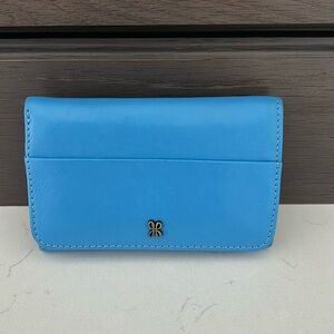 HOBO Bags Jill Trifold Wallet — French Blue